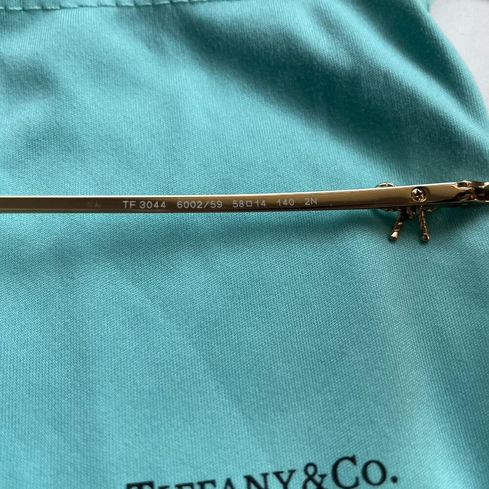 Tiffany & Co. TF3044 Mirrored Aviator Sunglasses - Picture 9 of 12